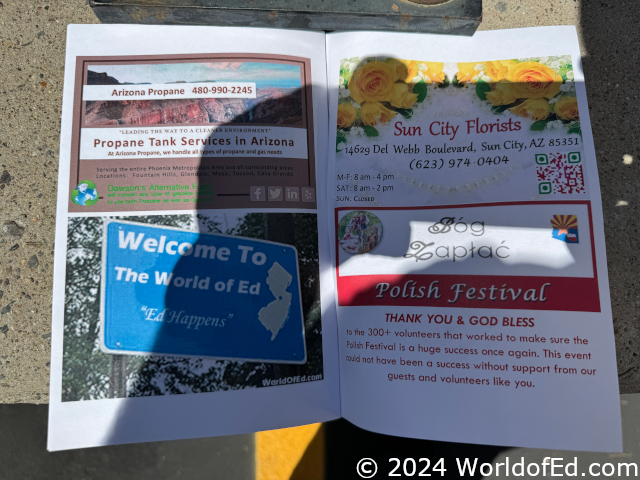 The World of Ed ad.