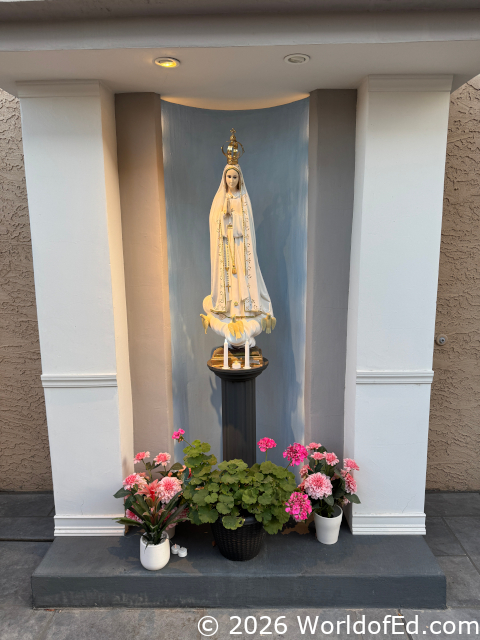 A religious statue.