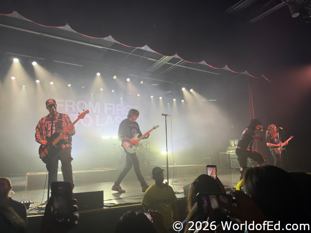 FFTL on stage.