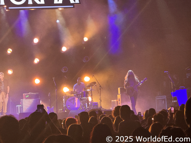 The Format on stage.