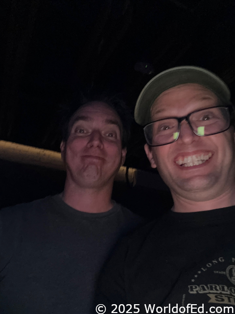 Mike's selfie with us.