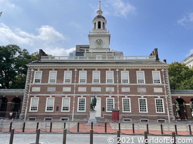 Independence Hall.