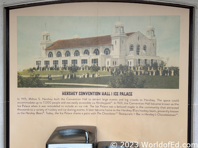 The Hershey Convention Hall.