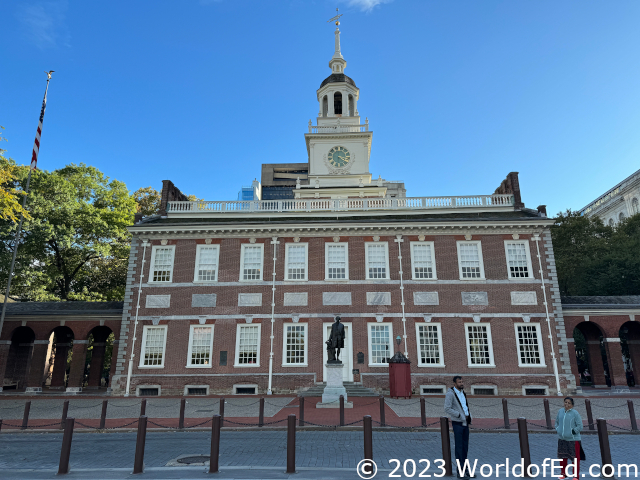 Independence Hall.