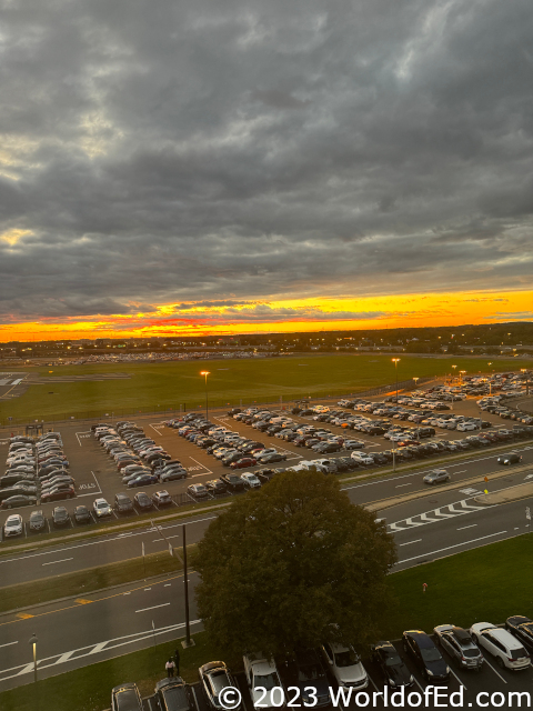 A Philadelphia sunset.
