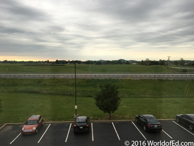 A large grassy field in Kentucky.