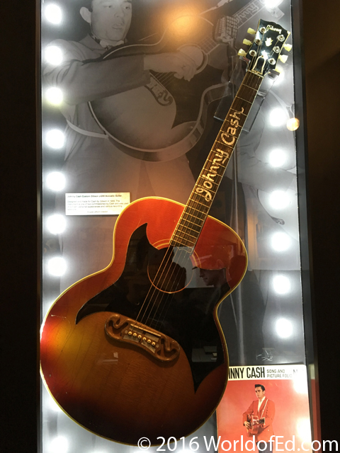 A custom guitar for Johnny Cash.