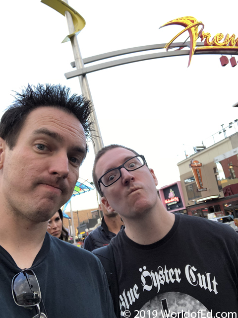 Many decades of friendship right here.