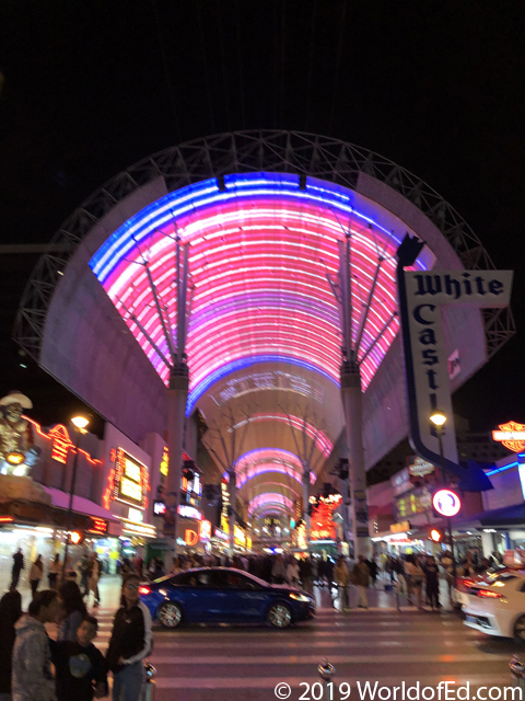 An abundance of neon.