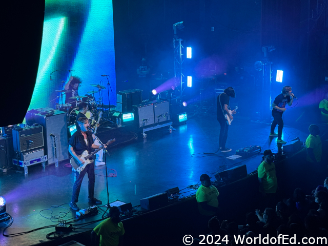 Saves The Day from the balcony.