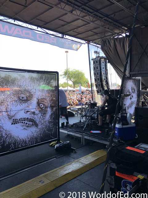Twiztid on stage performing.