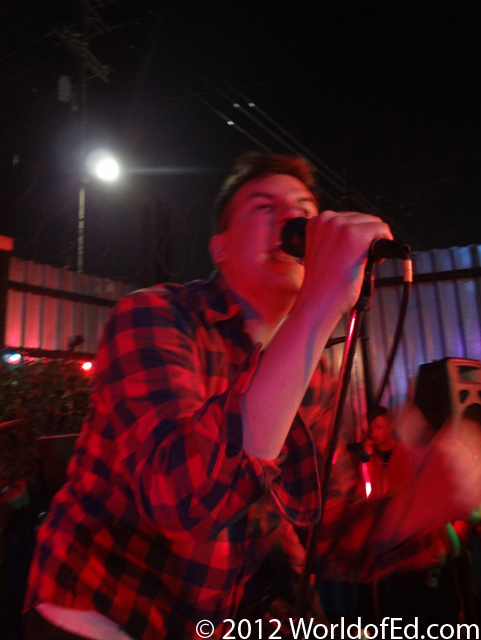 Brian Gorsegner singing in Los Angeles.