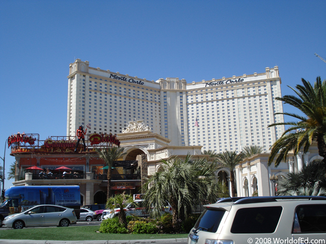The Monte Carlo hotel.